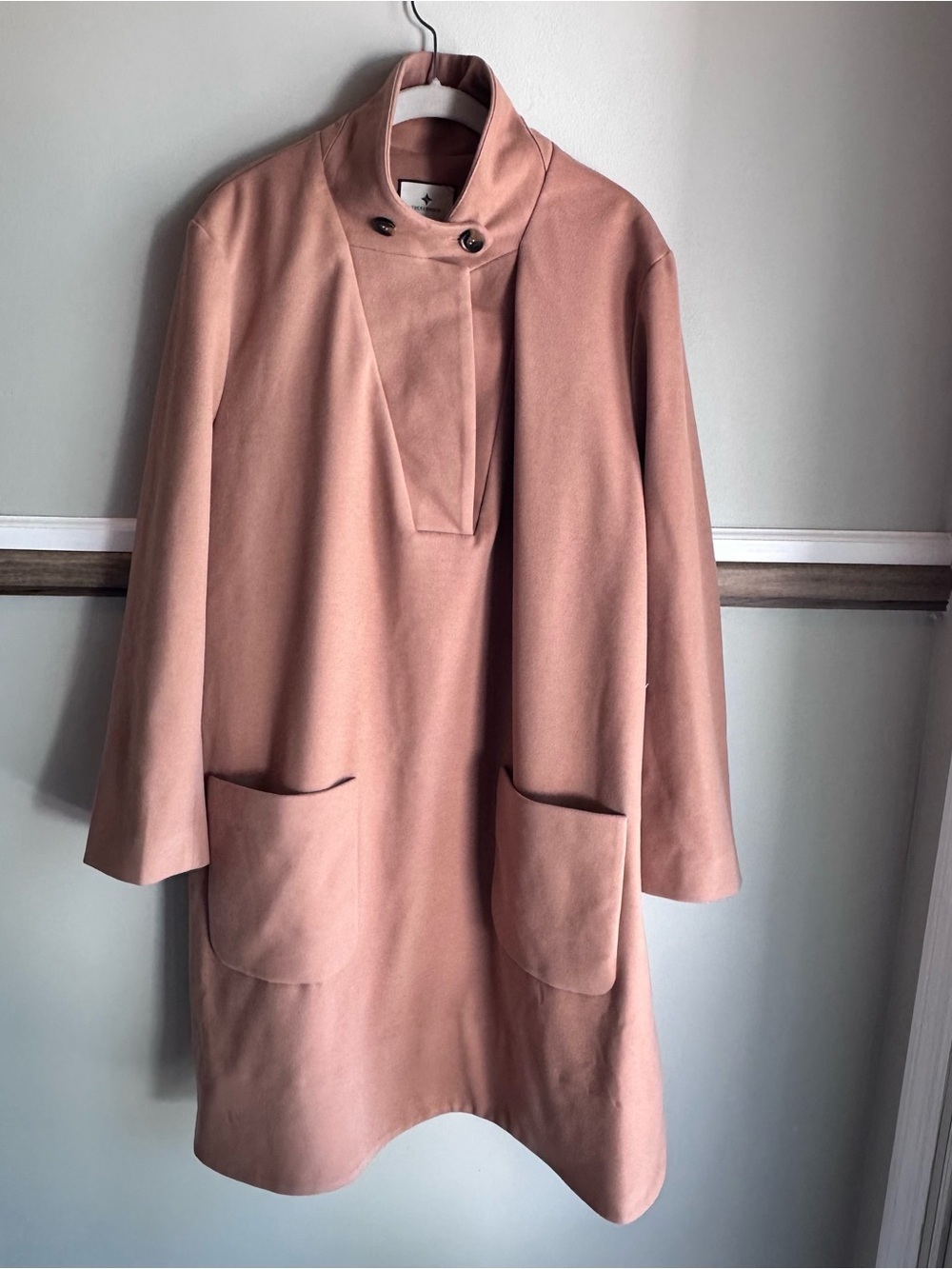 Tuckernuck Emerson Equestrian Elbow Patch Retro Camel Mini Dress​
